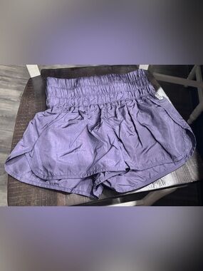 Free People Movement The Way Home Shorts-Purple-Small
